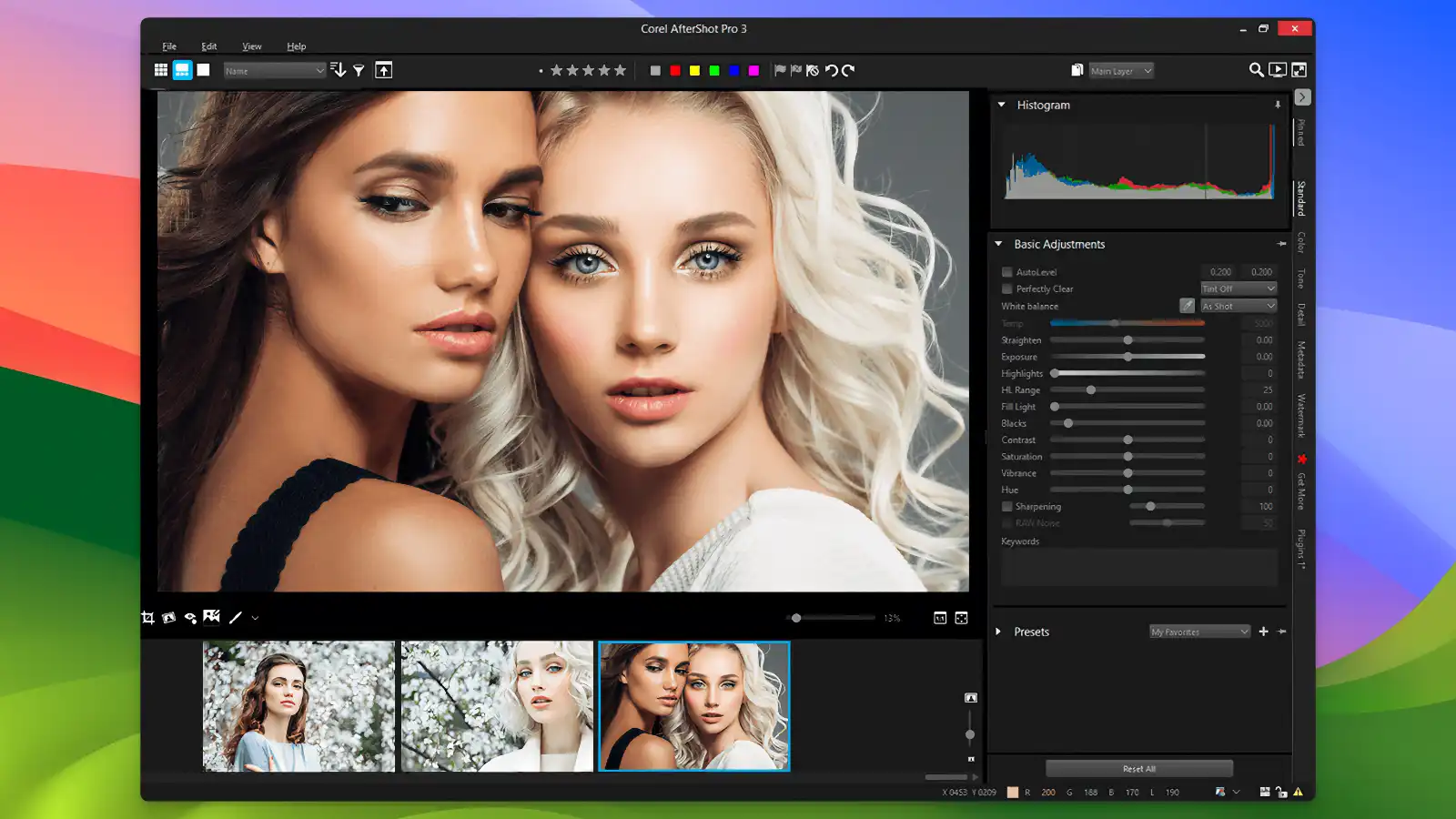Corel AfterShot Pro - Powerful photo retouching tools_02