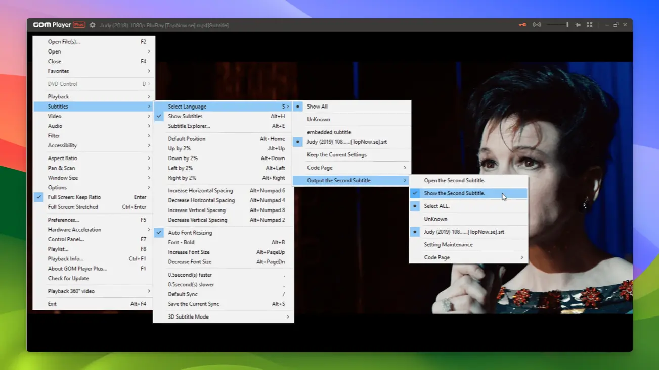 곰플레이어 5 GOM Player - Convenient subtitle search and synchronization - 04