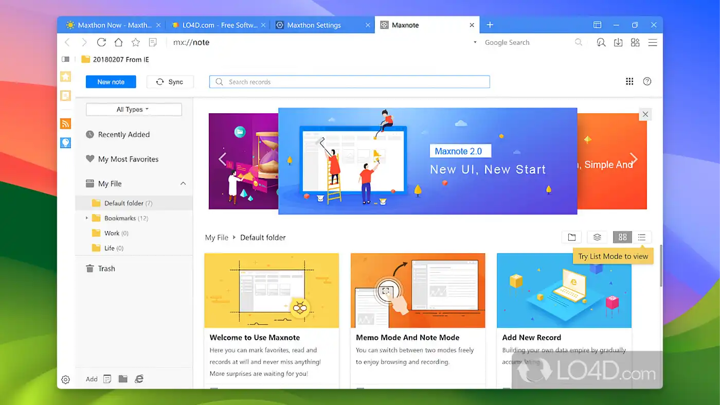 맥스톤 3 Maxthon - Flexible tab management - 03