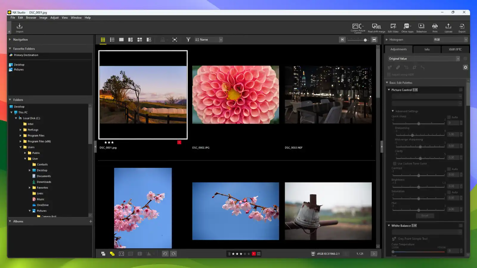 Nikon NX Studio - Manage images_03