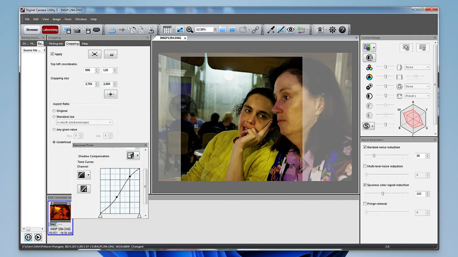 Pentax Digital Camera Utility - Advanced photo editing tools_02