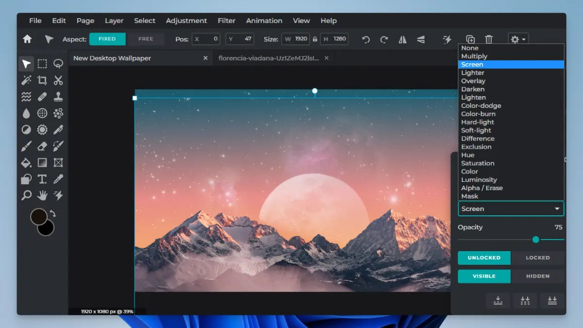 Pixlr E - Advanced filters and effects_03