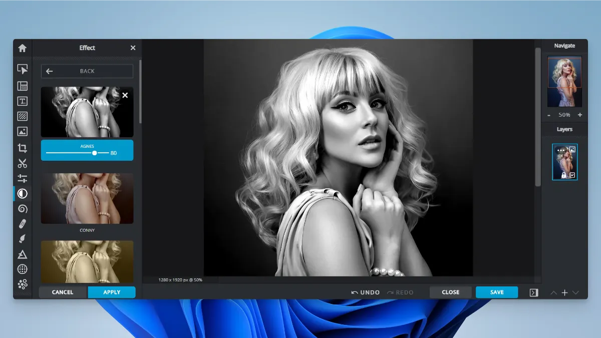 Pixlr X - filters and templates_02